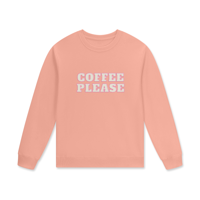 COFFEE PLEASE Crewneck