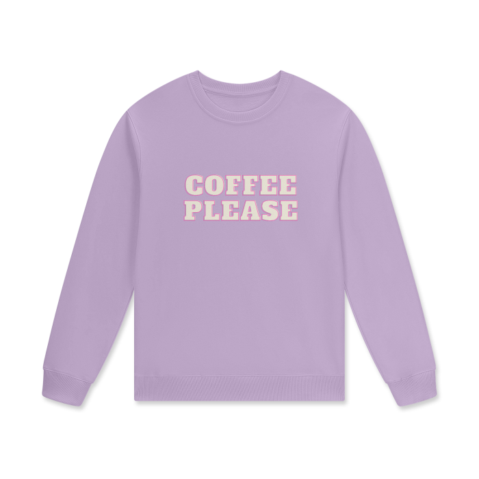 COFFEE PLEASE Crewneck