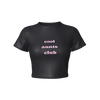 COOL AUNTS CLUB Fitted Crop Tee